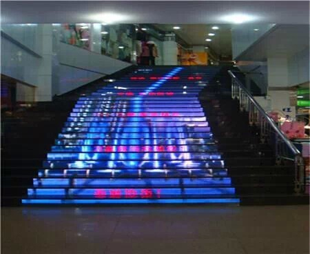 Creative ladder LED display